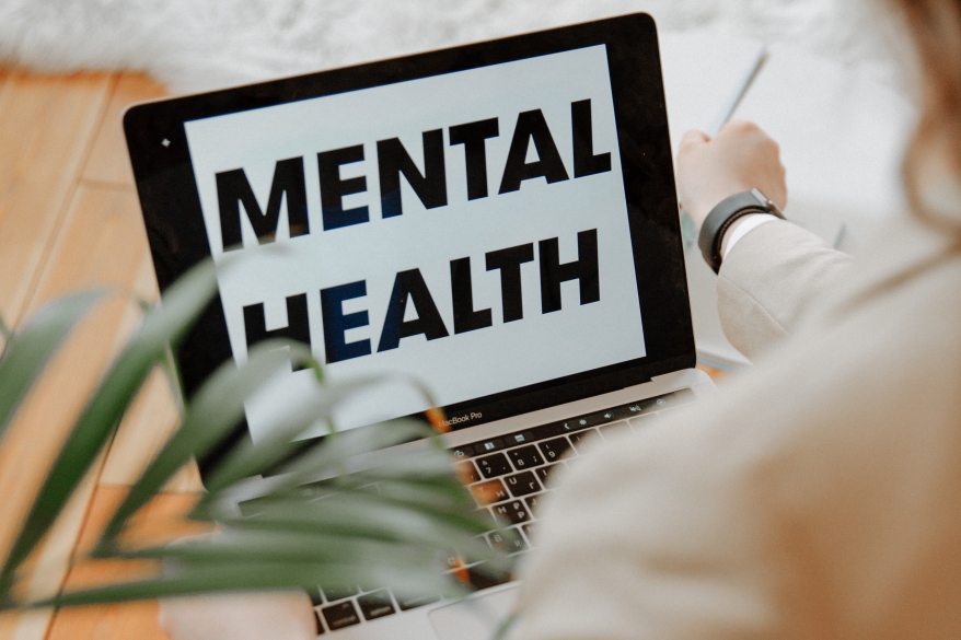 Mental health issues illustration