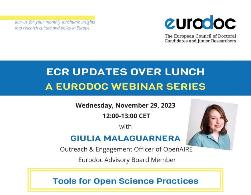 Eurodoc Lunchtime Seminar on Open Science Practices!