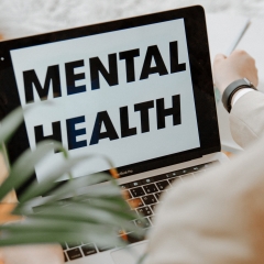 Mental health issues illustration