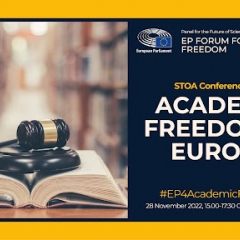 STOA Conference 2022 – Academic Freedom in Europe