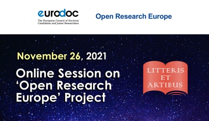 Online session on the 'Open Research Europe' Project 