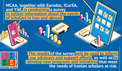 MCAA, Eurodoc, ICoRSA and YAE survey